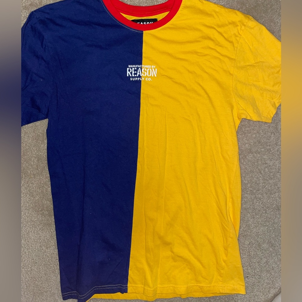 Men’s Reason Brand multicolor shirt size L